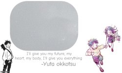 Yuta announcement template Meme Template