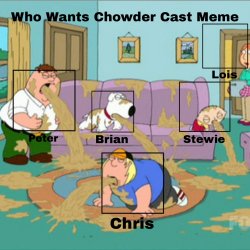 Who Wants Chowder Cast Meme Meme Template