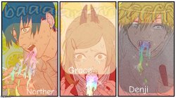 Nother, grace and denji shared announcement template Meme Template