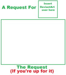 Request For User Blank Template Ver.3 Meme Template
