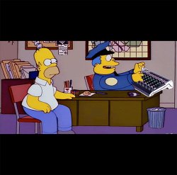 mixer simpsons Meme Template