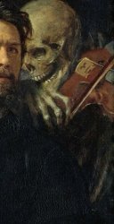 Skeleton Whispering Over Shoulder (Only Right Side) Meme Template