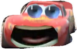 Big Eyes Mcqueen Meme Template
