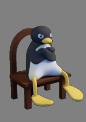 Angry Pingu Meme Template