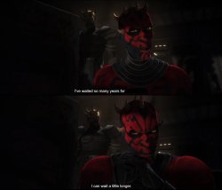 Darth Maul I've Waited So Many Years For Meme Template