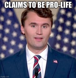 Charlie kirk Meme Template