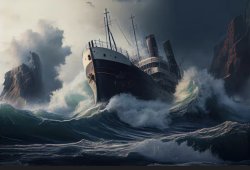 Ship On Rough Seas Meme Template