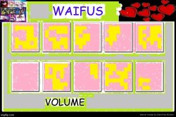 top 10 waifus Meme Template