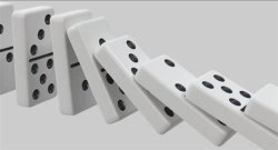 Falling dominoes Meme Template