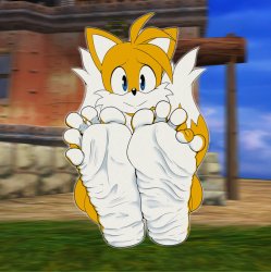 Tails feet Meme Template