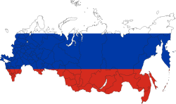 Russia flag map Meme Template