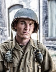 WWII Soldier Meme Template