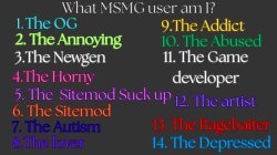Which MSMG user am I by Grace Meme Template
