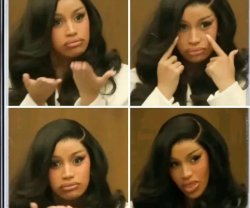 cardi B Meme Template