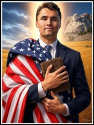 Charlie Kirk martyred Meme Template