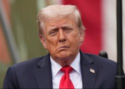 Trump asleep or stroke Meme Template