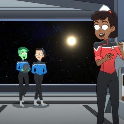 Excited Lower Decks Meme Template