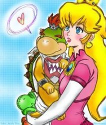 Lên BOWSER Jr Cî Princess Peach ênkâwii Meme Template