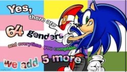 69 genders Meme Template
