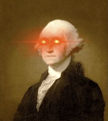 Washington red eyes Meme Template