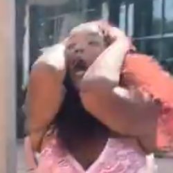 crazy black chick Meme Template
