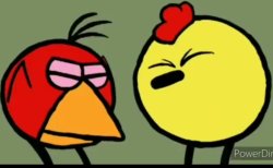 Annoyed peep and chirp (patbww) Meme Template