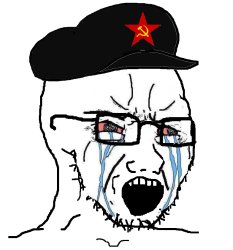 commie crying Meme Template