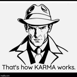 Karma Meme Template