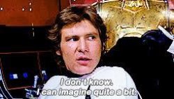 Han solo I can imagine quite a bit Meme Template