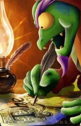 Gerson writing Meme Template