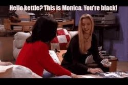 Friends Hello Kettle Meme Template