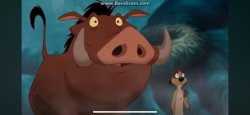 Timon and Pumbaa’s confused look Meme Template