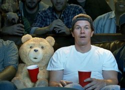 Ted and John Watching a Movie Meme Template