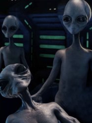 Grey Aliens Meme Template