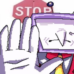 STOP! (tenna) Meme Template