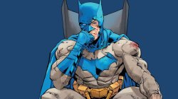 Batman battle damaged Meme Template