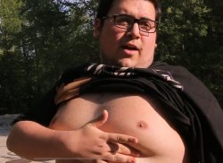 Fat Kid Underboobs Meme Template