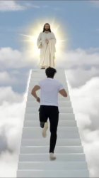 Stairway to heaven Meme Template
