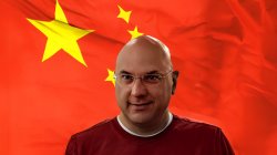 Neville Roy Singham China Flag Meme Template