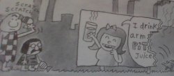 I drink armpit juice Meme Template