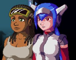 CrossCode girls Meme Template