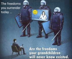 The freedoms you surrender today are the freedoms your Meme Template