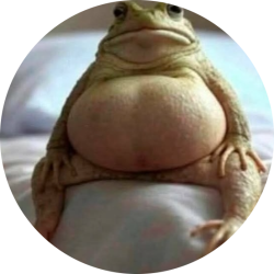 Fat Frog Meme Template