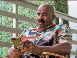 Steve Harvey Phone Meme Template