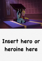 who rescues cassandra and rapunzel Meme Template