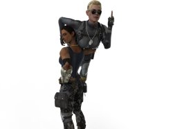Cassie Cage and Jacqui Briggs Meme Template