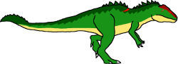 Scarred Croc (Right View) Meme Template