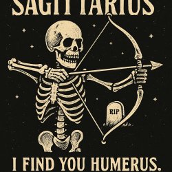 Sagittarius dark humor Meme Template