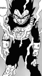 Steaming Vegeta Meme Template