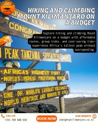 Hiking And Climbing Mount Kilimanjaro On A Budget Meme Template